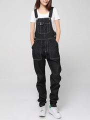 Overalls mit mittelhohem Bund und geradem Bein (NUR USA)