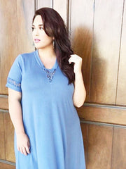 Robe mi-longue « Felt Like Forever »