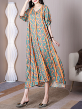 Robe trapèze taille moyenne à col en V Give Me A Memory