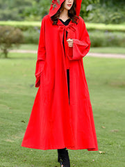 Rose bestickt mit Hut Cape Mantel