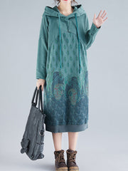 Du bist nicht da, mit Kapuze