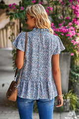 Bluse mit Blumenmuster