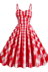Robe à carreaux rose du film Barbie Margot