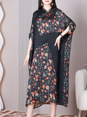 Pouse The Moment – A-Linien-Kleid mit Stehkragen