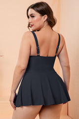 Badekleid mit Blumenmuster und Shorts