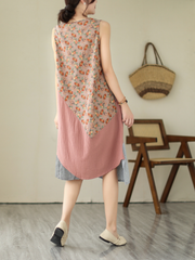 Pure Soul – Midikleid mit V-Ausschnitt und mittlerer Taille