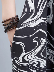 Close To My Heart – Kaftankleid mit Rundhalsausschnitt