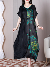 Loose Your Dream A-Linien-Kleid mit V-Ausschnitt