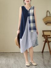 Pure Soul – Midikleid mit V-Ausschnitt und mittlerer Taille