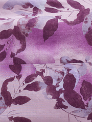 Robe à smocks fleurie à col rond en coton Wonder