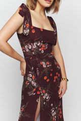 Robe mi-longue Claire