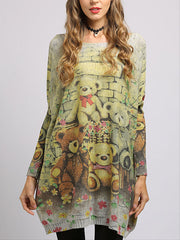 Teddy-Pullover „Love You“