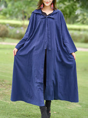 Rose bestickt mit Hut Cape Mantel