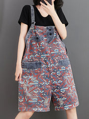 Gatina Details Romper Overall Dungarees