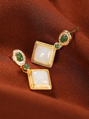 Erdige Lobpreis-Ohrringe