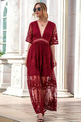 Robe de plage bohème