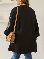 Strickjacke mit Stickerei von Silver Ridge