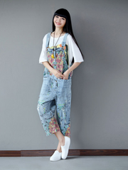 Found You Better – Lockere Latzhose aus Denim