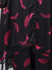 Cardigan pour femme, pantalon à jambes larges, ensemble robe