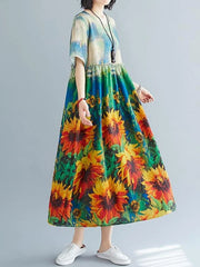 Habe ein wunderschönes Natur-Smock-Kleid bekommen