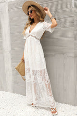 Robe de plage bohème