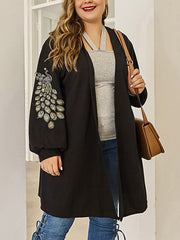 Strickjacke mit Stickerei von Silver Ridge