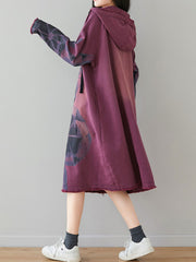 An Old Fellow Hooded Dress