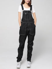 Overalls mit mittelhohem Bund und geradem Bein (NUR USA)