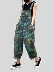 Salopette en jean taille haute Feel The Moment