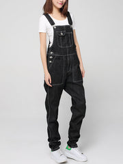 Overalls mit mittelhohem Bund und geradem Bein (NUR USA)