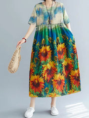 Habe ein wunderschönes Natur-Smock-Kleid bekommen