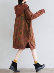 Smile You Fake Kapuzenkleid