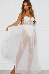 Robe longue Muse moderne