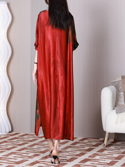 Take My Heart Round Neck A-line Dress