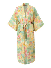 Veste kimono à manches courtes et col à revers Pure Soul