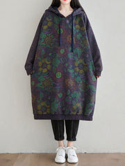 Smile You Fake Kapuzenkleid