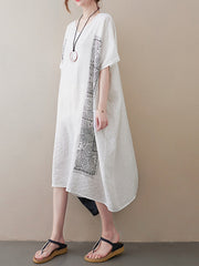 Robe mi-longue « Elle n'est pas toi »