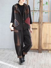 Stay Happy Denim middle waist pants