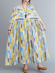 Baumwoll-Hängerkleid „Forever In My Heart“