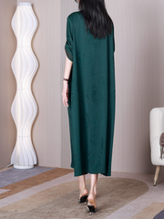 Down To Earth A-Linien-Kleid mit rundem Halsausschnitt