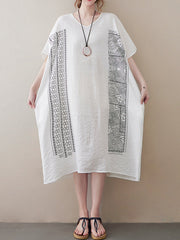 Robe mi-longue « Elle n'est pas toi »