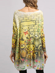 Teddy-Pullover „Love You“