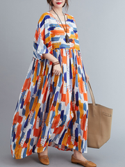 Baumwoll-Hängerkleid „Forever In My Heart“