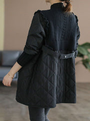 Je suis jolie avec une veste matelassée en coton chaud