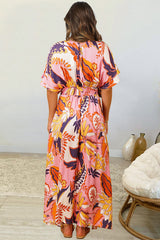 Robe fleurie bohème