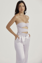 Grey Floral Bodysuit