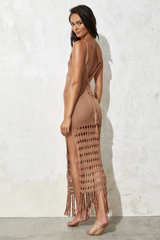 Zuri Maxi-Überwurfkleid