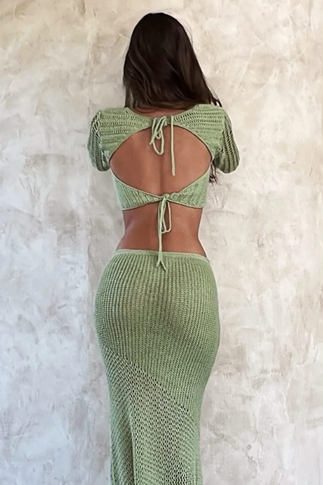 Macauley Top + Skirt Set