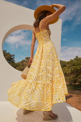 Bedrucktes Maxikleid „Irene“
