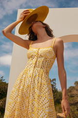 Robe longue imprimée Irene